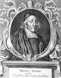 Porträt von Thomas Adams (ca. 1633-70)